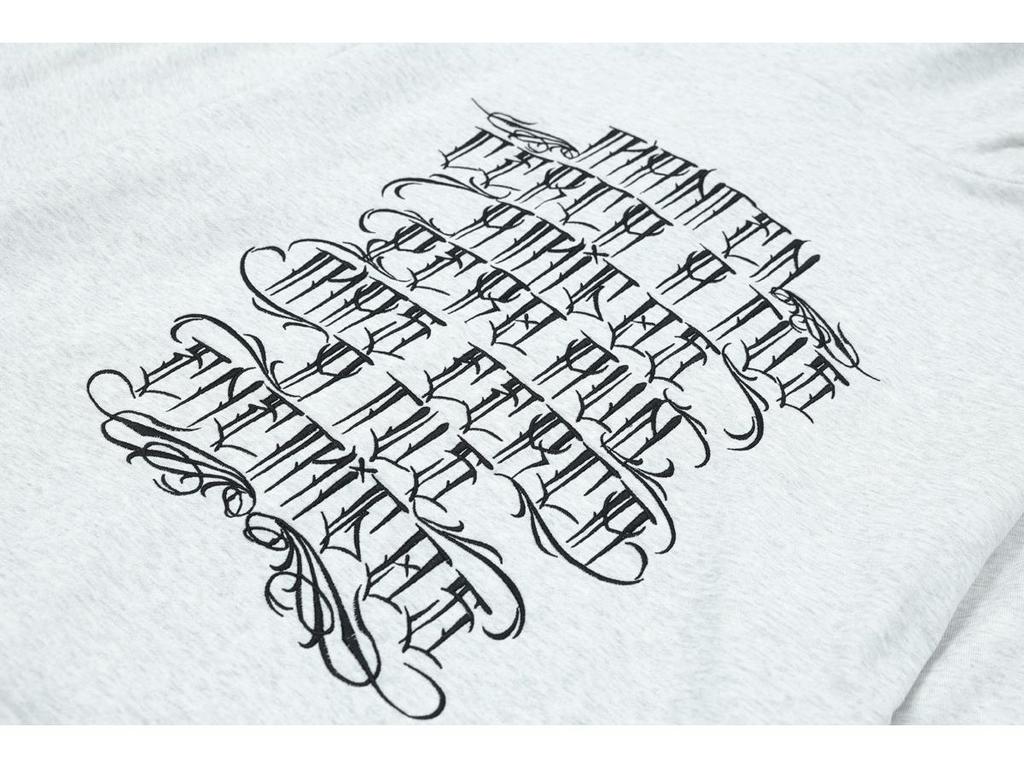 Chicano Lockere Passform Schwer Bestickter Floraler Frottee-Hoodie für Herbst & Winter