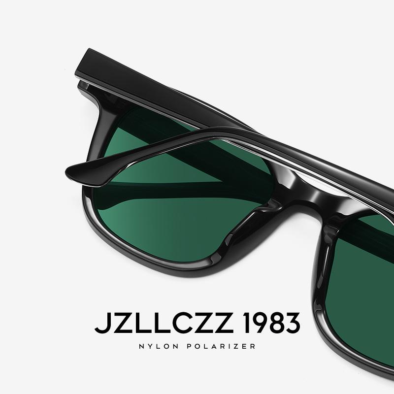 Luxury and high-end sunglasses for both men and women, nylon polarized sun glasses, UV protection, face-slimming glasses, new