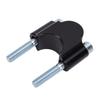 28mm Handlebar Riser Mount Clamp Aluminum Alloy Handle Bar Risers Clamps Adapter for Dirt Bike Motorcycle Black