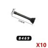 Military Medieval Building Blocks Soldier Warrior Waffen Accessories Sword Battle Axe Hero Villain Series Double-edged Sword Toy