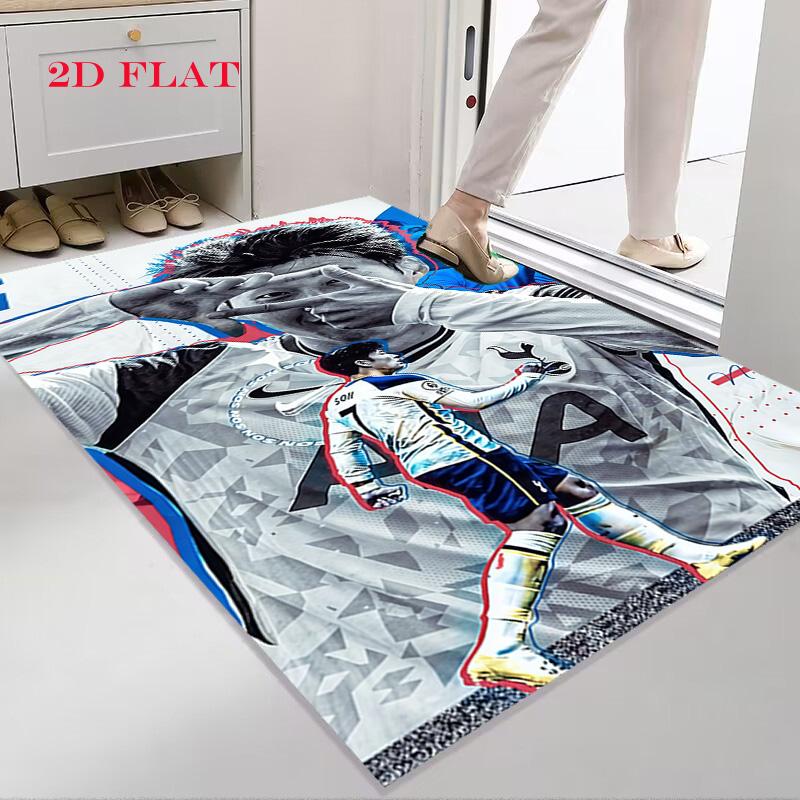 The Spurs Team Carpet Rug for Living Room Bedroom Home Sofa Decoration,Kids Play Nonslip Floor Mat