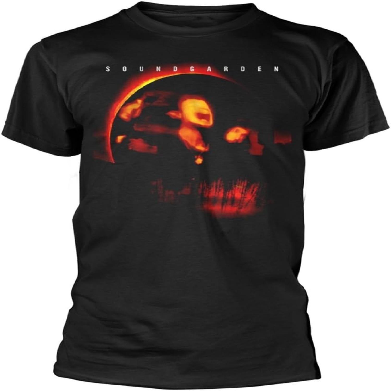 Soundgarden T Shirt Superunknown Band Logo New Official Mens Black S