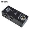 M-VAVE Guitar ABY Line Selector: Pro Electric Guitar Amp Switch & Signal Splitter for Performances