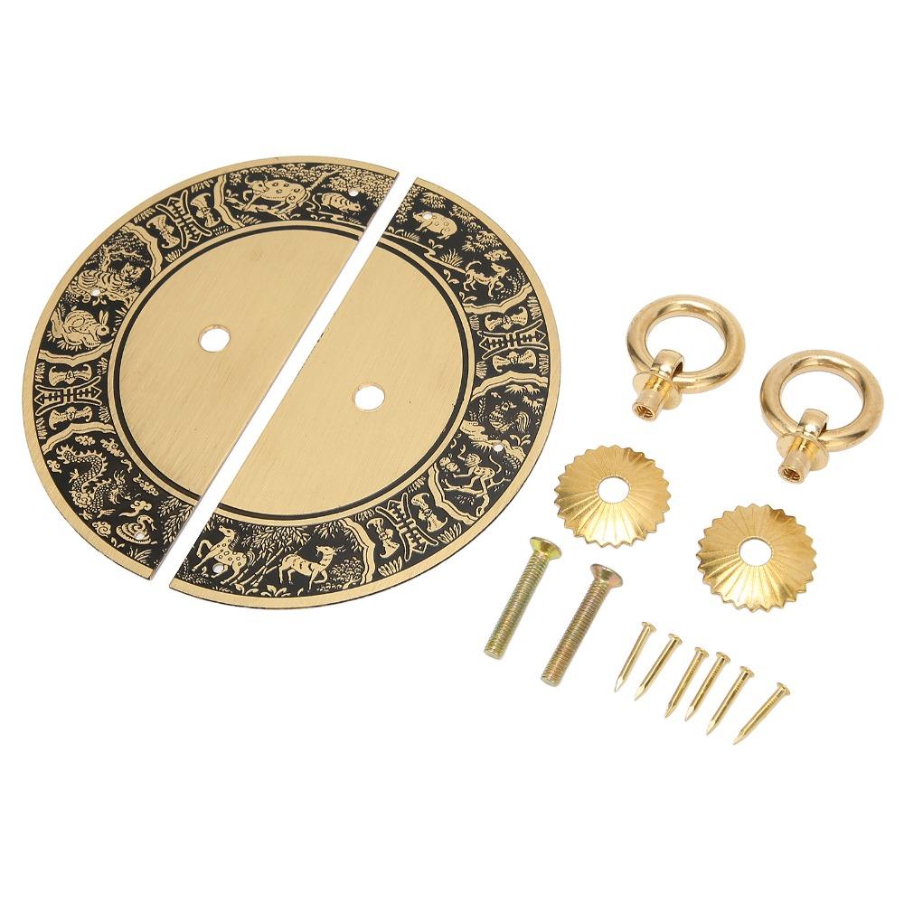 With Screws Double Cabinet Pulls Brass Furniture Handles Antique Cabinet Handles Shoe Cabinet