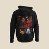 Bluza z kapturem Unisex Czarna - Evil Dead Graphic - MD244