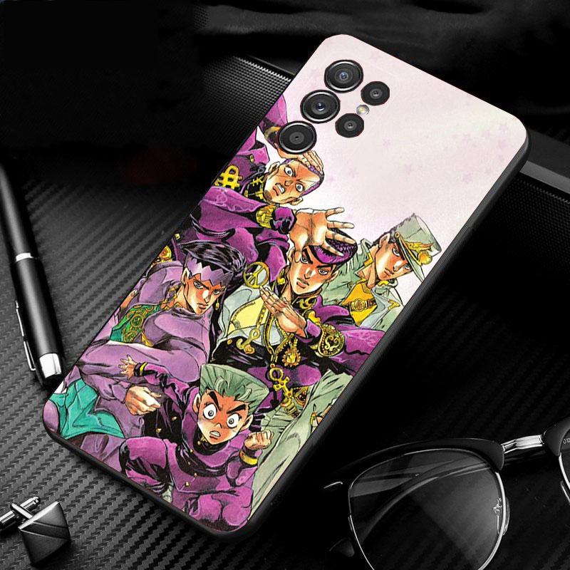 Phone Case For Samsung Galaxy S26 S25 S24 S23 S22 S21 Ultra S24 S23 S22 S21 S25 Plus S24 FE Jojo jolyne and jotaro