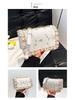 Korean Style Lace Crossbody Chain Bag for Women - Fashionable and Trendy Small Handbag