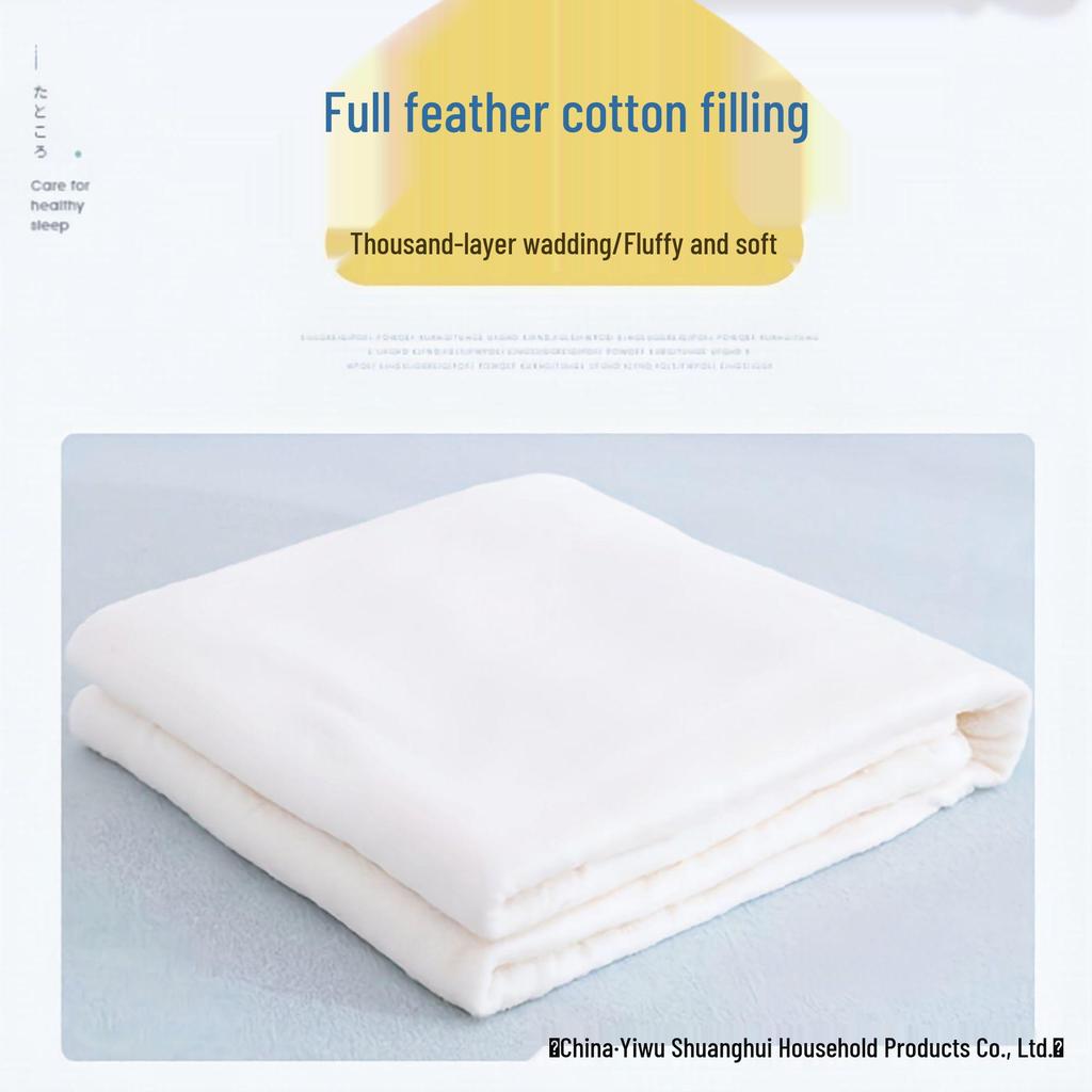 Washable Cotton Lightweight Quilt for Spring, Summer & Autumn - Available in Single & Double Sizes for Children & Students