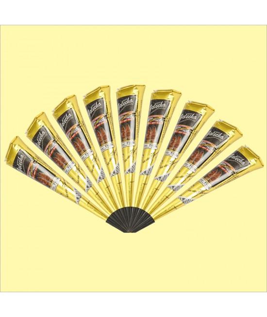 Golecha Black Gold Henna Cone 12 CONE