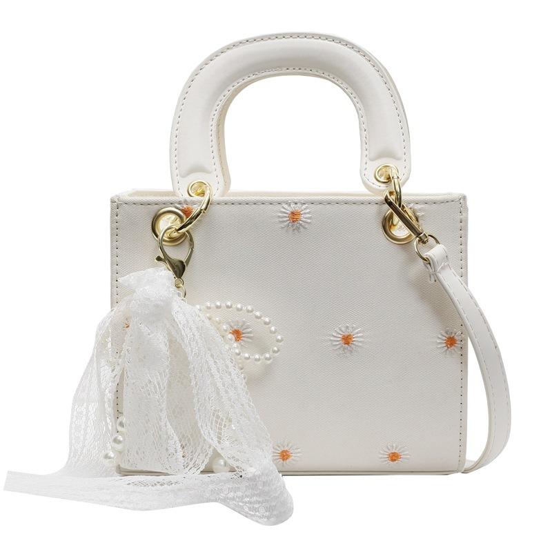 Premium Textur tragbare kleine Tasche Damen neue Mode vielseitig einzelne Schulter Prinzessin Diana Tasche Pendler Umhängetasche