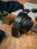 ROVICKY Men's Leather Belt Automatic Buckle Leather