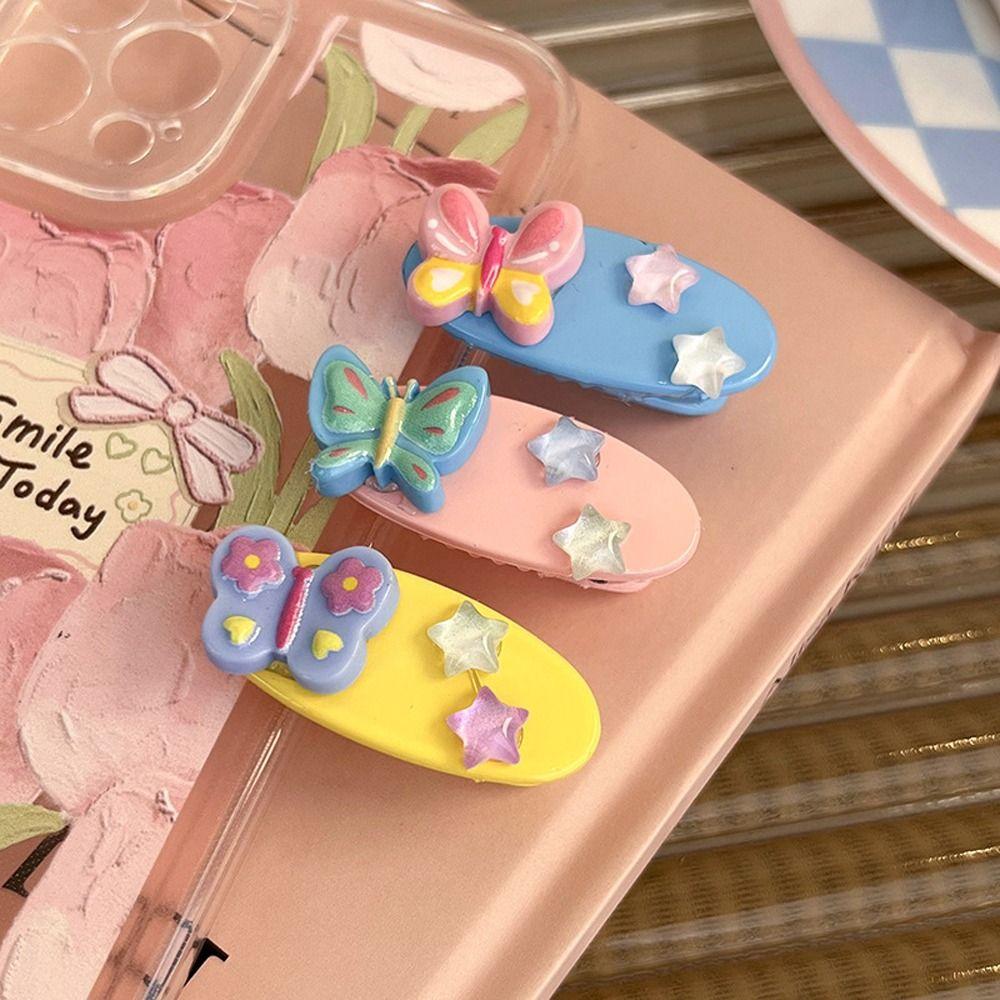 

Конфета Цвет Бабочка Звезда Утконос Зажим Пластиковый Элегантный Женский / Детский