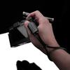 GARIZ Genuine Leather Camera Wrist Strap Black XS-WS1