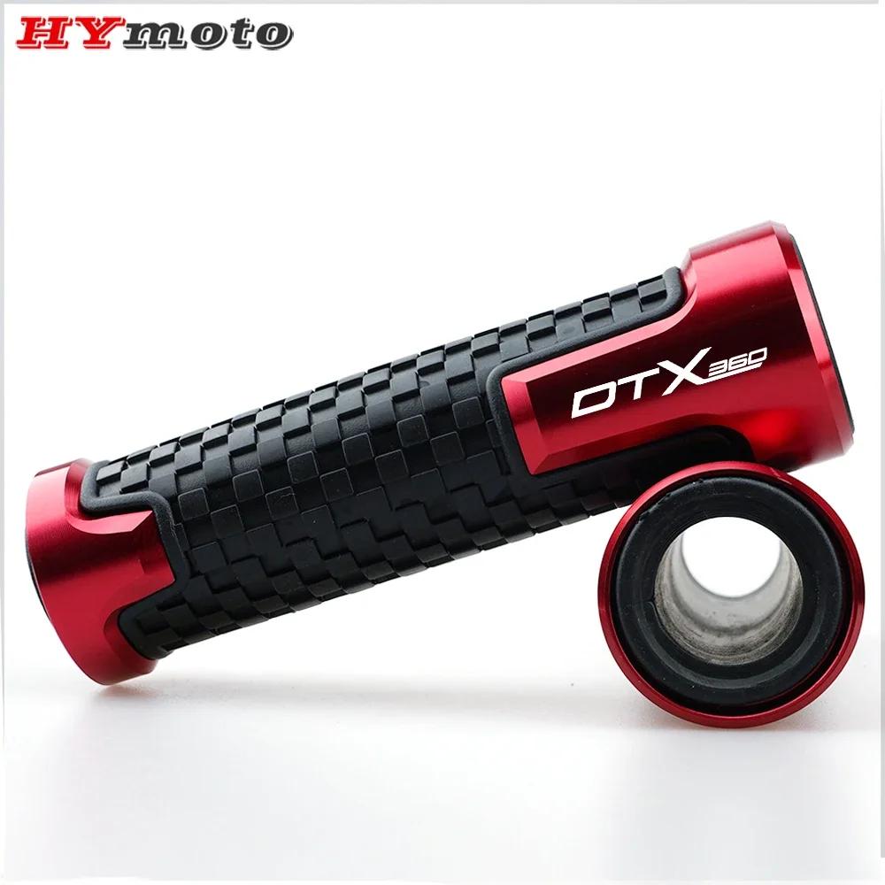 Motorcycle CNC Accessories Rubber Handbar Grips 7/8'' 22MM Handle Bar For KYMCO DTX 360 125 125i 350i DTX360 2021 2025 Universal