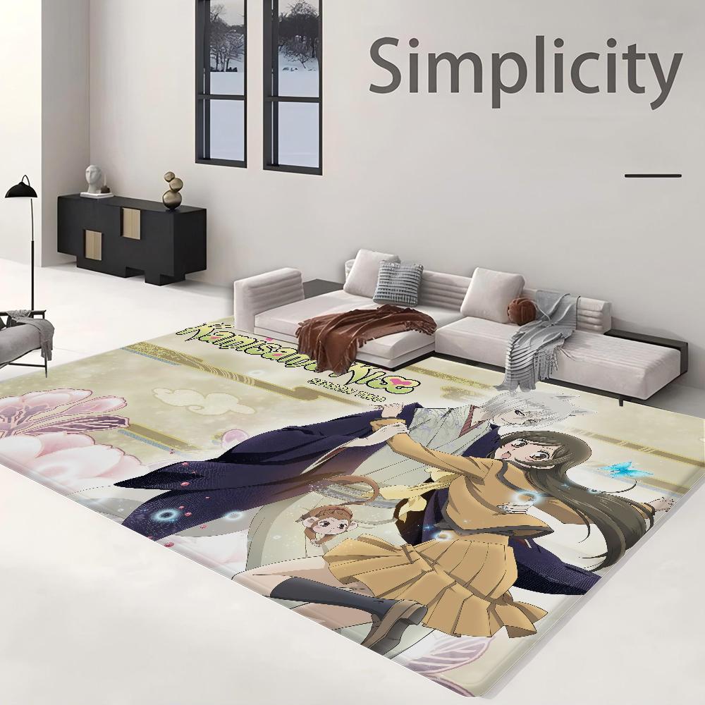 Kamisama Kiss Bathroom Mat Non-Slip Laundry Room Mat Laundry Decor Balcony Child Living Room Toilet Rug