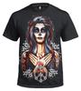 Day Of the Dead Peace T-Shirt/Tattoo/Mexican/Sugar Skull/Doll/Biker/Goth/Rock