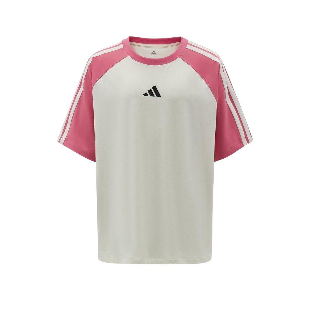 

Adidas Round Neck Sports Casual Short Sleeve T-Shirt Kids tops KH0211 140