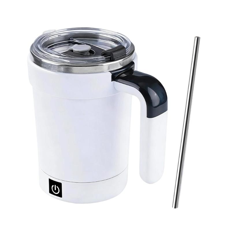 

Automatic Blending Portable Cup With Digital Temperature Display And Quiet Operation Perfect For Office Use белый