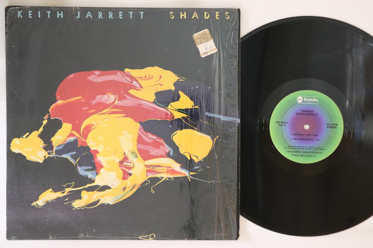 

LP Record KEITH JARRETT Shades ASD9322 ABC IMPULSE 1976 US Jazz Used
