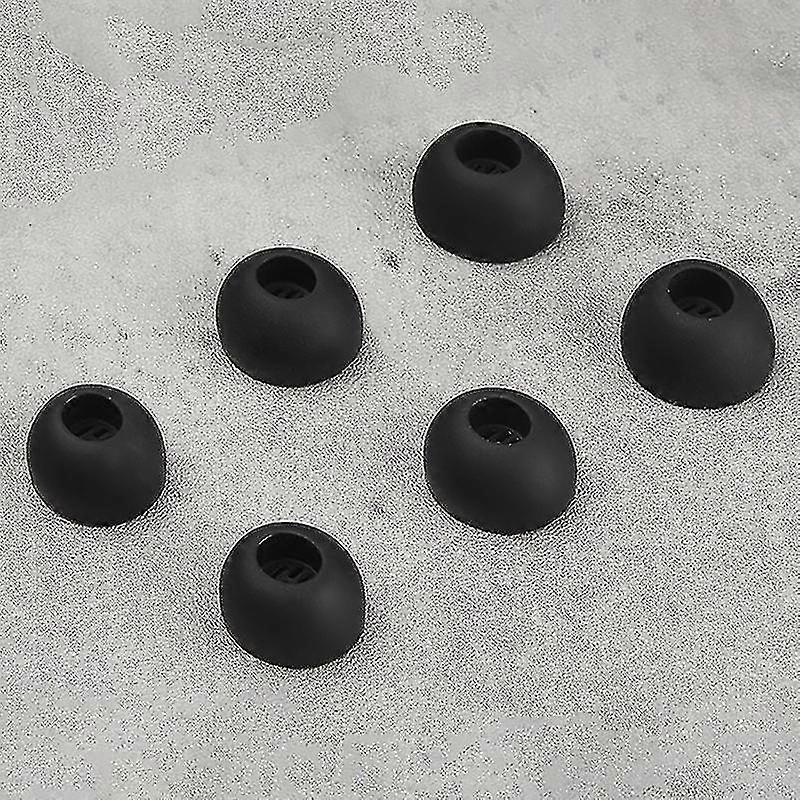 1 Pair Ear Tips Soft Silicone Avoid Falling Off Replacement Earbuds Plugs Cover Compatible Huawei Freebuds 4i