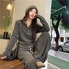 Salz Wear Fauler Wind Kapuzenpullover Langarm-T-Shirt Weites Bein Lässige Hose Damen Herbst Neue Mode Anzug