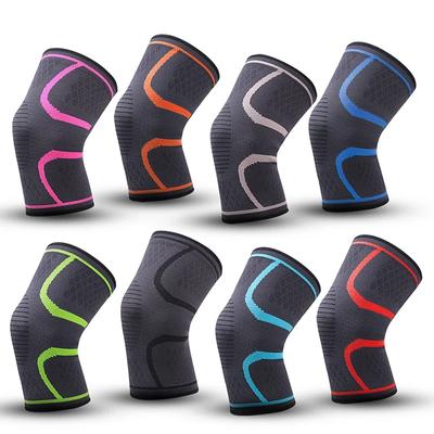 Ginocchiere da Palestra Sicurezza Sportiva Ginocchiera Fitness Supporto Elastico per Ginocchio Attrezzatura Rotulea Corsa Pallacanestro Pallavolo Tennis