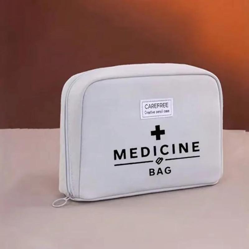Portable Medicine Bag Cute First Aid Kit Medical Emergency Kits Organizer Outdoor Household Medicine Pill Storage Bag Travel