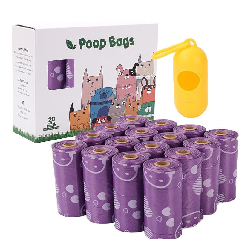 Biodegradable Pet Waste Bags - Eco-Friendly Poop Bags for Outdoor Dog Walking