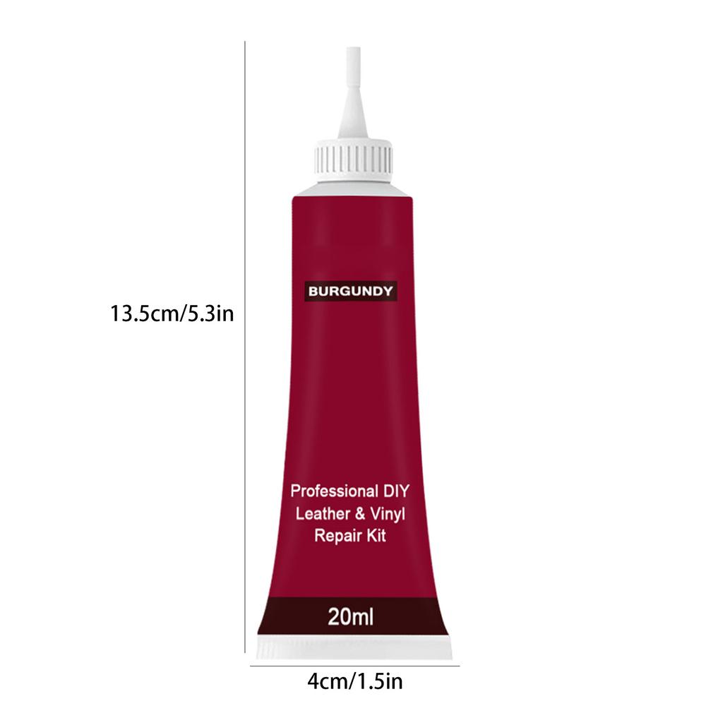 

20ml Advanced Leather Repair Gel Leather Holes Complementary Color Repair Paste Car Repair Cream Agent Car Accessries вино красного