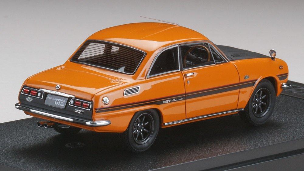 Hobby Japan MARK43 Isuzu Bellett GT Type R Sports Wheel Maple Orange Finished Product 1/43 (PR91W)