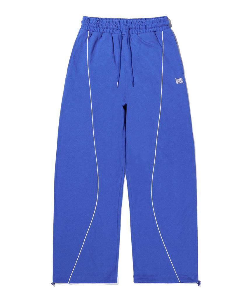 BROWNBREATH W Tag Line Pants - Blue