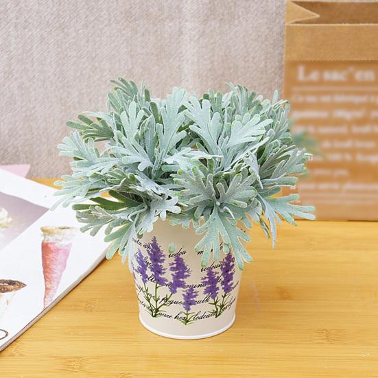 

Artificial Plant No Watering Non-withering Easy Care 4 Branches with Stem Photo