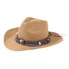 1pc Summer Beach Hats for Women,Sun Hat Minority Style Bohemia Outdoor Wide Brim Sun Hats Holiday Beach Breathable Visor Caps