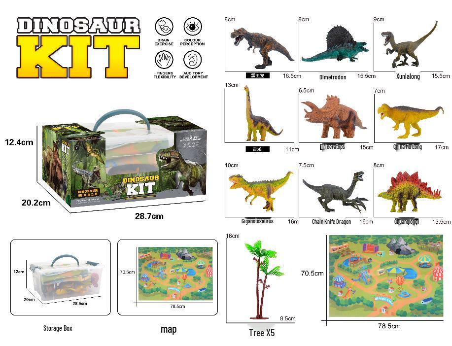 Educational Wildlife Simulation Model: Interactive Science & Cognitive Toy for Kids