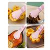 Cats Claw Food Tongs Stainless Steel Non Slip Comfortable Grip Bakery Serving Tongs Multifunctional Kitchen Tongs for Barbecue Bake Snack