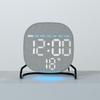 Temperature Display Digital LED Clock Plastic Bedside Wake-up Clock LED Electronic Watch  Bedroom