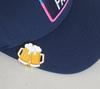 Unique and fun golf ball marker hat Food Fun Icon Perfect for golf accessories gifts (with clip) – & – & (Beer mug)