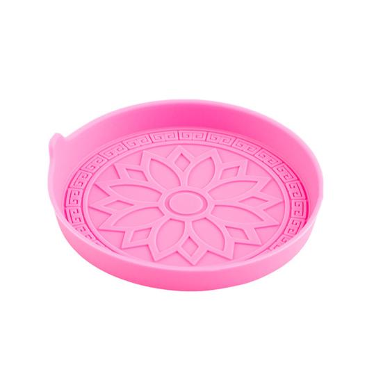 Bil Koppunderlegg Krusmatte Sklisikkert Design Ensfarget Varmebestandig Bilkoppmatte Biltilbehør