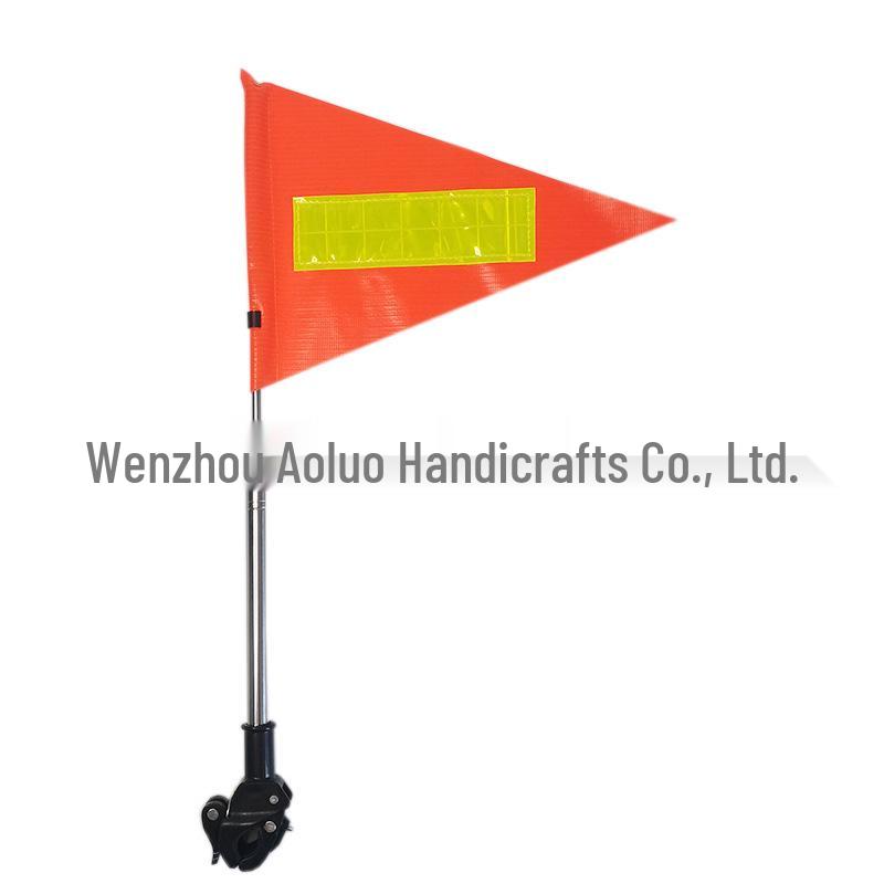Multi-color Irregular Shape Children's Bicycle Warning Flag & Handlebar Racing Flag