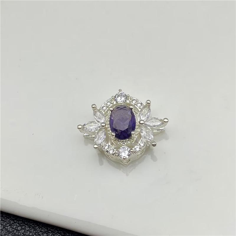 Diamond Lace Edge Multi-Hole Spacer Beads for DIY Crystal Jewelry Making