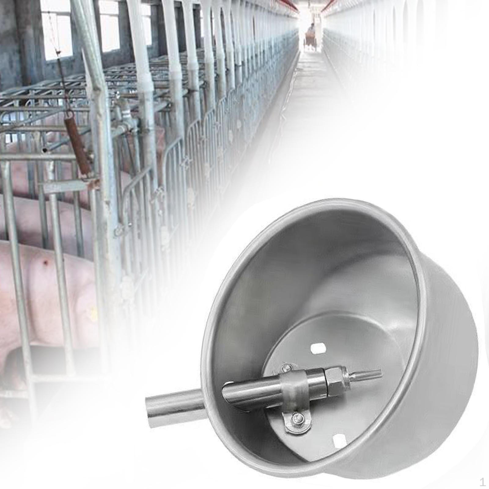 

Автоматическая поилка-диспенсер для свиней Многофункциональная Легко моющаяся Поилка для питья Вода для 22cm Dia