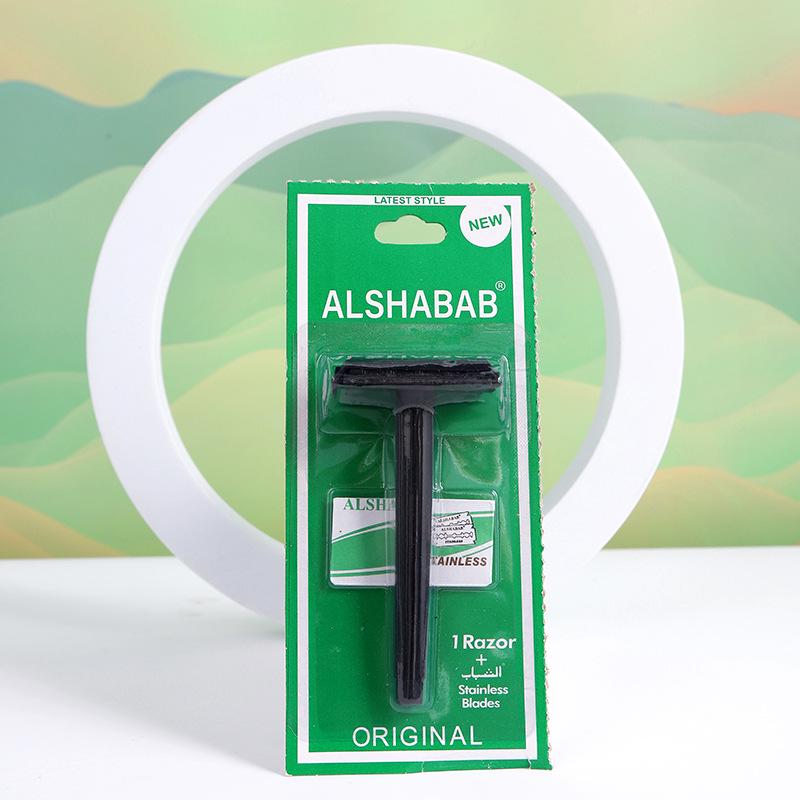 Disposable Double-Sided Manual Razor for Traditional Shaving