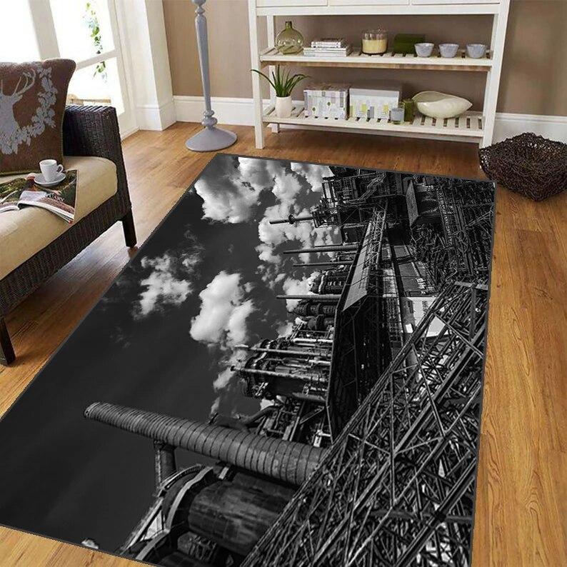 Industry Carpet for Living Room,Soft Flannel Rug for Bedroom ,Anti-Slip  BATHROOM Mat,  Baby Play Mat,large Aircraft Rug