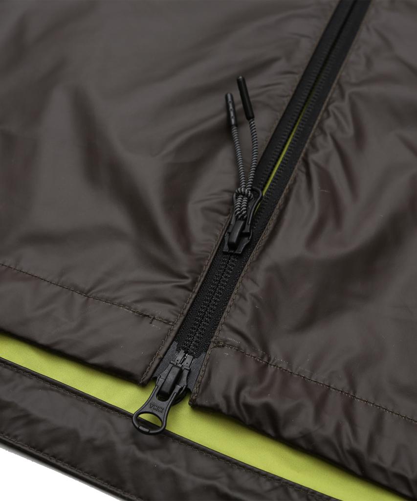 HAVEOFFDUTY Lightweight Convertible Windbreaker (Bk/Yl)