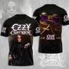 Rock Ozzy Osbourne Band 3d Print T-shirt Men Women Fashion Hip Hop Short Sleeve Oversized Sports O-Neck Men Tops Tees