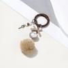 1pc Bag Pendant Plush Ball Keychains For Bags DIY Jewelry Mobile Phone Chain Accessories Bag Charm Handbag Decoration