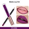 Waterproof Matte Lip Liner & Gloss Set: Long-Lasting, Non-Fading, Non-Stick