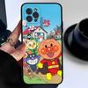 C-Children A-Anpanman Phone Case For Iphone 17 16 15 14 13 12 11 Pro Max Plus Black Shell Cover Case