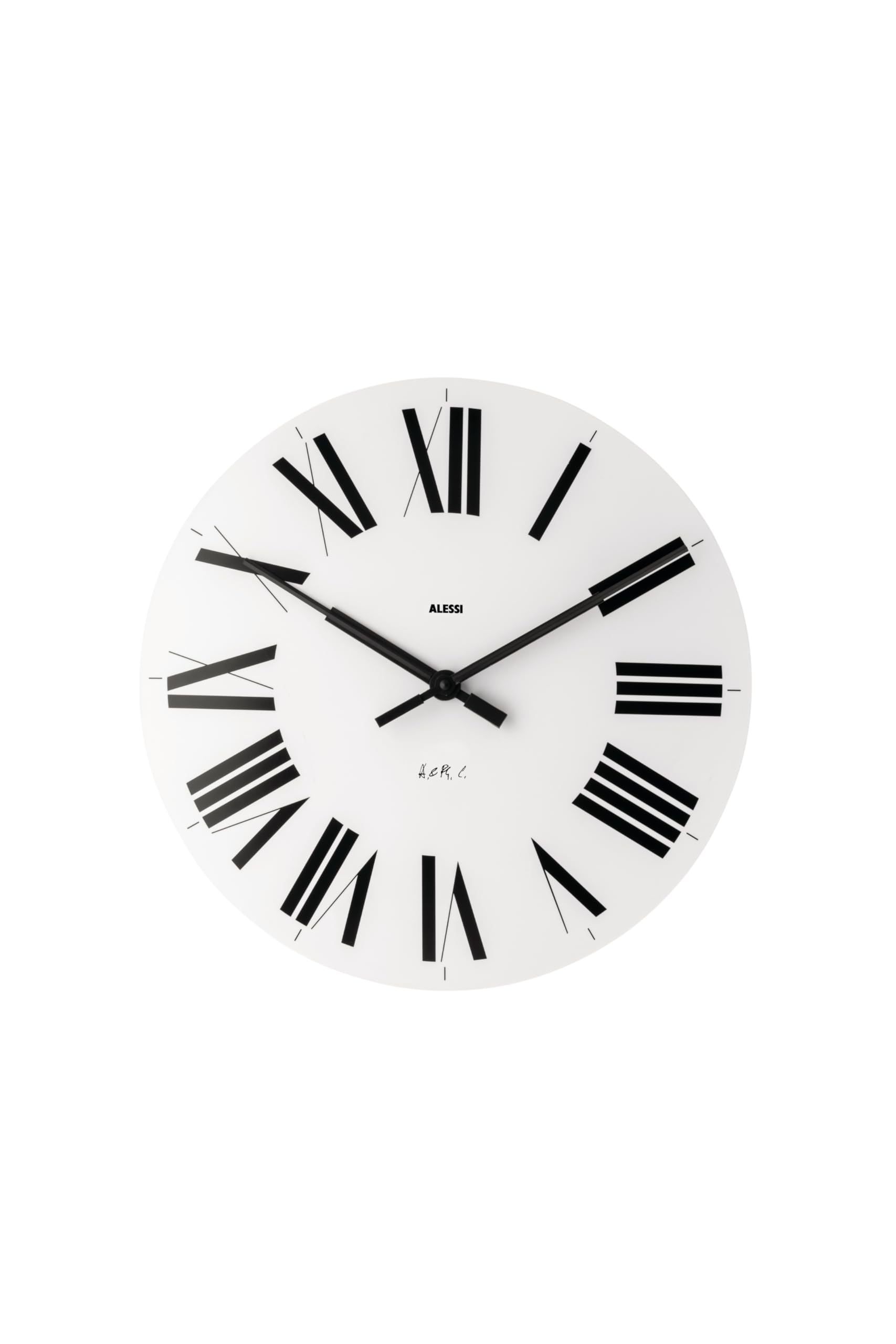 

ALESSI Firenze Wall 12W Clock, White, белый