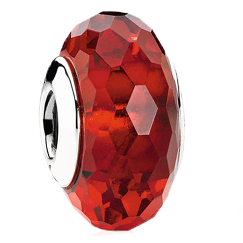 New Original Copper Murano Glass Flower And Leaf Cosmic Rainbow Charm Beads For Bracelet Diy Women Jewelry Gift